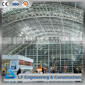 China Long Span Light Steel Space Frame Airport Terminal thumbnail-4