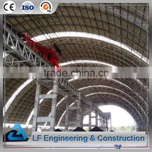 Modular Design Steel Space Frame Barrel Coal Storage thumbnail-3