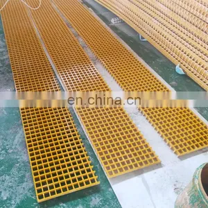 Fiber Sheet Price With Heavy Load 400mm Width FRP Plates Walkway Roof for Solar System thumbnail-1