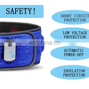 Multi-Function Massage Belt, X5 Times Wireless Massager Weight Loss Machine Vibration Rechargeable Electrical Massager Belt thumbnail-2