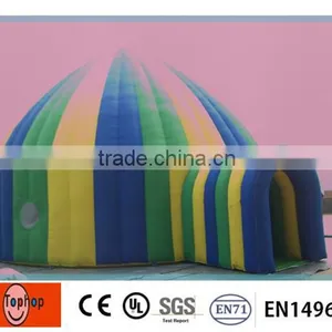 New Design Clorful Outdoor Inflatable Camping Tent Inflatable Party Cube Tent for Sale thumbnail-3