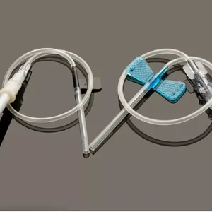 Single/butterfky-wing Blood Collection Needle With Luer Adapter thumbnail-1