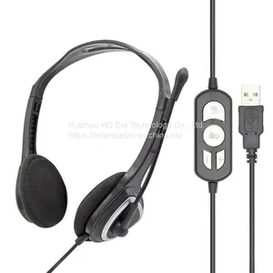 Hot Sale Computer Headphones Headphones Noise Cancelling Microphone Headphones HD805 thumbnail-1