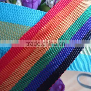 Free Sample Wholesale Rainbow Color PP Webbing thumbnail-3