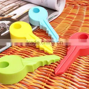 Wholesale High Quality Key Shaped Customed Silicone Door Stops thumbnail-2