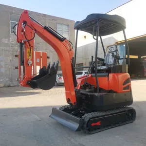 Mini Crawler Hydraulic Excavator With Auger for Engineering Geological Drilling and Engineering Construction Drilling thumbnail-1