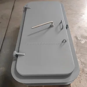 Customized Single Handle Steel Door for Ships Watertight and 12V Marine Product thumbnail-5