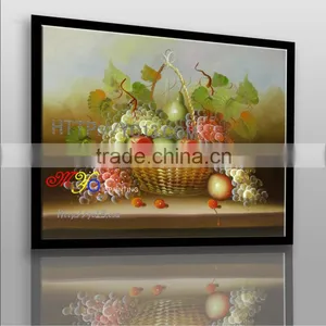 New Artwork Impressionist Handmade Fruit Oil Painting on Canvas Home Decor thumbnail-1