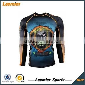 Top Grade Quality Cheapest Round Neck Rash Guard thumbnail-1