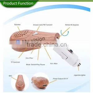 2014 New Design Handsfree Bluetooth Wireless Speaker Car Adaptor With Mp3 Player thumbnail-1