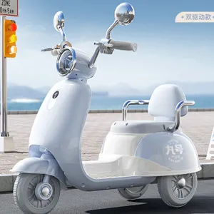 New No.9 Children's Electric Motorcycle, Suitable for Boys and Girls Aged Anti Rollover Children's Electric Scooter（Wechat:13510231336） thumbnail-4