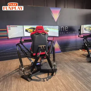 Professional Full Motion VR F1 Racing Simulator Cockpit for PC & GT Racing – Realistic Motion, Authentic F1 Design to Boost Racing Immersion. thumbnail-4