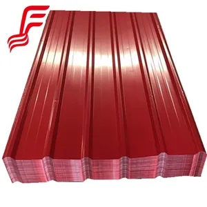 ASTM PPGI Sheet Color Coated Prepainted Zinc Roof Material Corrugated Sheet thumbnail-3
