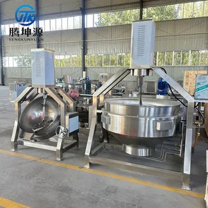 Planetary Stirring Wok, Refining Pot, Canteen Imitation Manual Stirring Machine, Cooking Machine, Hot Pot Base Stirring Machine for Tomato Paste thumbnail-3