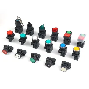 LED Push Button Switch for Control Panels With Spring Rebound and 50000 Cycles thumbnail-1