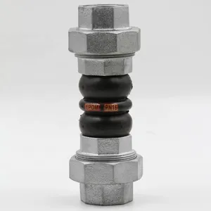 Hot Selling Rubber Joint With Threaded Thread Flexible Rubber Joint Rubber Expansion Joints thumbnail-2