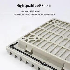 Axial Flow Fan Ventilation Filter Screen Set, Dust-proof and Heat-dissipating Fan Louver Mesh Cover for Cabinets, Electrical Control Distribution Boxes, Fb9804.230 thumbnail-3