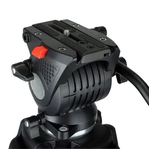 Chinese Hot Sell NT-777 Professional Fluid Head 1.8m Aluminum Alloy Heavy Duty Camera Tripod thumbnail-4