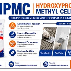 Hydroxypropyl Methyl Cellulose HPMC for Dry Mortar, Coating, Detergent thumbnail-3