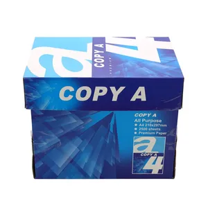 Commercial Grade 100% Wood Pulp A4 Copy Paper 75GSM for Stationery Wholesale thumbnail-1