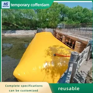 Anti Aging PVC Water Cofferdam Portable Temporary Dam For Outdoor Emergency Flood Prevention thumbnail-3