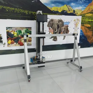 Brand AI 4K Printer Price 9600DPI Wall Printer UV Ink Wall/Glass/Wood/Ceramic/Metal Wall Printer Machine thumbnail-4