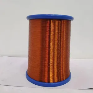 Factory Direct High-Strength 0.250mm Solid Bare Polyesterimide Enameled Copper Winding Wire 3900V Class 180 Heat-Resistant thumbnail-1