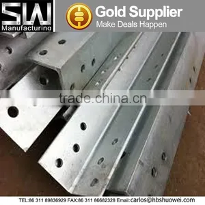 A36 Punched Angle Steel for Mounts thumbnail-1