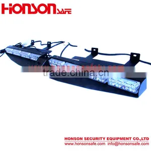 1W LED Strobe Emergency Visor Traffic Warning Light Bar for Police Car HV-408 thumbnail-4