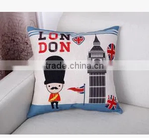 European and American Style Pillow, Cotton and Linen Cushion for Leaning On, Restoring Ancient Ways to Figure Custom thumbnail-2
