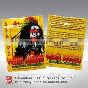 Custom OMG Mr Happy Herbal Incense Plastic Packaging Bags thumbnail-3