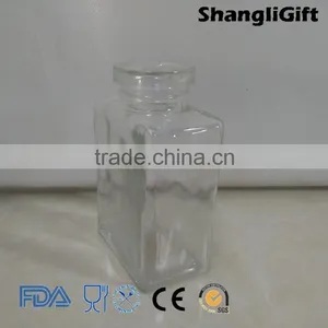 100ml Rectangle Glass Bottle Aroma Reed Diffuser Perfume Glass Bottle thumbnail-2