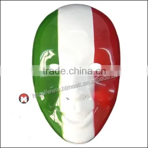 The Dark Knight Italy Flag The Joker Clown Deluxe Child Mask thumbnail-1