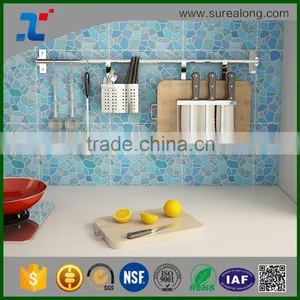 Corner Shelf Organizer Storage Counter Dish Rack Kitchen Cabinet Tier Holder New thumbnail-6