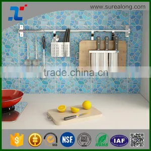 2016 High Quality Kitchen Storage Useful Plate Kitchen Rack Stainless Stainless Steel Kitchen Utensil Rack Surealong thumbnail-1