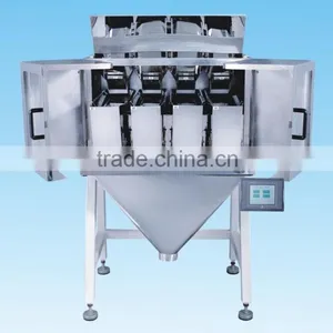 4 Heads Linear Weigher for Sugar, Salt, Seed, Rice, Sesame,glutamate, Milk Powder, Pills, Capsule, Tablet, Oatmeal, Etc thumbnail-1