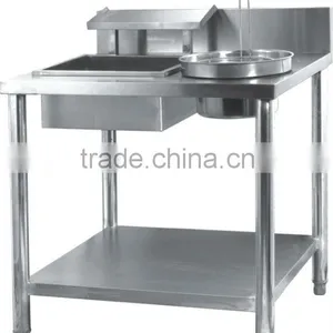 Stainless Steel Wrapping Power Table thumbnail-1