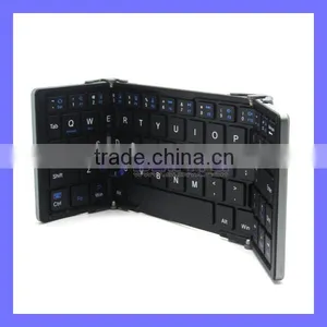 Folding Mini Ultra-thin WirelessBluetooth Keyboard For Smartphone Tablet PC Compatible With IOS Android Window System thumbnail-1