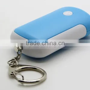 Mini Girl Personal Safe Alarm Keychain Lanyard Torch Portable Flashlight thumbnail-3