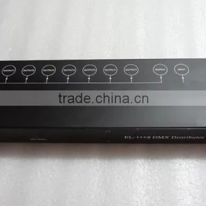 8 Channel Dmx Amplifier Dmx512 Stage Lighting Equipment Machine Dmx512 Splitter / Distributor thumbnail-2