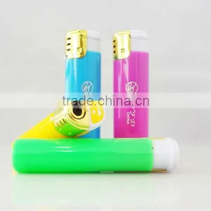 Round Design Solid Color Windproof Lighters thumbnail-2