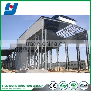 Exported To Africa Large Tonnage Buildings Heavy Steel Structure For Workshop Warehouse China thumbnail-5