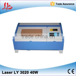 Leather Perforating Machine LY 3020 CO2 Laser Cutting Machine,with Honeycomb Laser Engraving Machine thumbnail-1