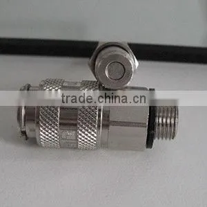 Brass Nickel Plating Weld Check Quick Connector thumbnail-1