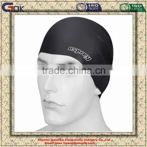 Eco-freindly Silicone Swim Cap With Ear Protection thumbnail-1