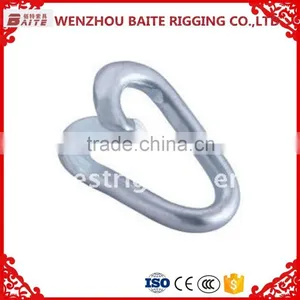Galvanize Carabiner Wholesale Steel Electric Galvanized Repair Lap Link Zinc Plated Hardware Manufacture thumbnail-1