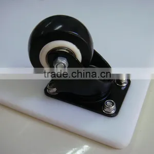 Engineering Professional Make Difference Size Multi Color PU Plastic Trolley Wheel Quality Choice thumbnail-6
