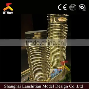 Customized Model Building With Lighting System/miniature Architecture Models thumbnail-3