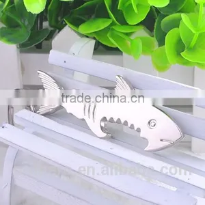 Key Ring Key Chain Alloy Cool Fish Shark Beer Bottle Opener Keychain Unique Gifts thumbnail-6