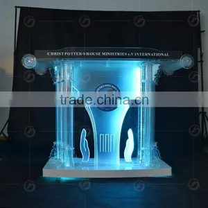 Manufacturer Magnificent Acrylic Church Pulpit Supplier's Choice thumbnail-3